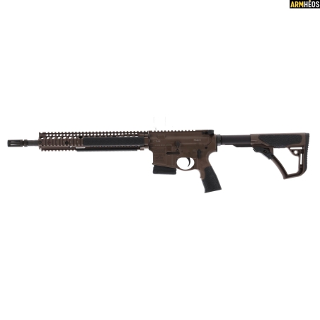 CARABINE SEMI-AUTOMATIQUE M4A1, MIL SPEC BROWN CANON DE 14.5 '' CAL. 5.56