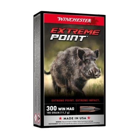 WINCHESTER CAL .300 WIN MAG, EXTREME POINT - 11.7GRAMMES