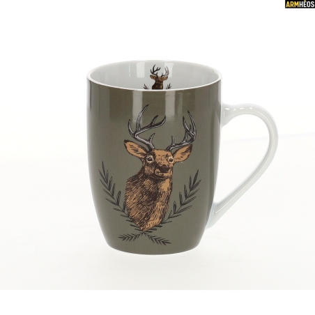 LOVERGREEN MUG TETE DE CERF