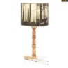 LOVERGREEN LAMPE BOIS CLAIR GRAND GIBIERS