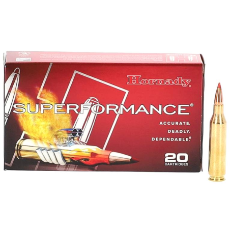 HORNADY CAL .243 WIN, SUPERFORMANCE - 6GRAMMES