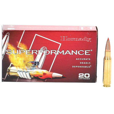 HORNADY 308 WIN 165 GR SST SPF BOITE DE 20 CARTOUCHES