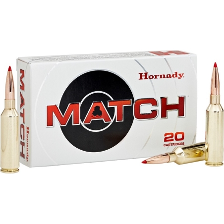 HORNADY CAL .6.5 CREEDMOOR, MATCH - 9.1GRAMMES