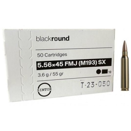 SWISS MUNITION .223 REM SX 55GN X50