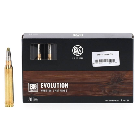 RWS CAL. 300WIN MAG, EVOLUTION -11.9GRAMMES