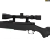 PACK MOSSBERG PATRIOT SYNTHÉTIQUE CANON FILETÉ 56 CM + LUNETTE 3-9X40