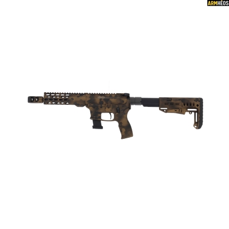 LEGACY ARMAMENT AR9 EXTREME CUSTOM LEVEL 3 - 9 MM - BURNT BRONZE 8"