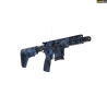 CARABINE LEGACY ARMAMENT AR15 CAL 223 REM CANON 7.5&#34; C3 HEXA-CAMO BLEU