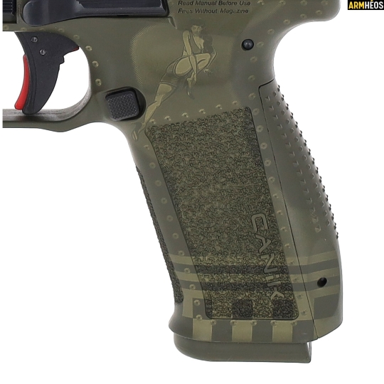 CANIK PISTOLET METE SFT CREATION GREEN 9X19 -  zoom crosse