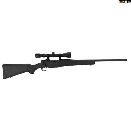 PACK MOSSBERG PATRIOT SYNTHÉTIQUE CANON FILETÉ 56 CM + LUNETTE 3-9X40