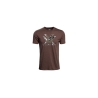 VORTEX T-SHIRT MARRON LOGO CAMOUFLAGE