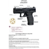 WALTHER PDP FULL SIZE 5&#34; PRO SD FILETE CAL 9X19