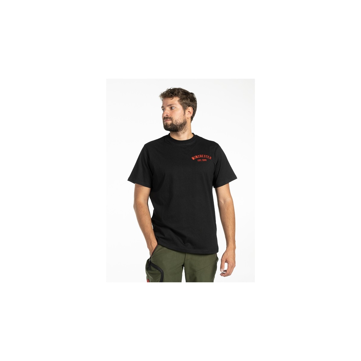 WINCHESTER T SHIRT COLOMBUS BLACK