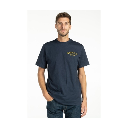 WINCHESTER T SHIRT COLOMBUS NAVY