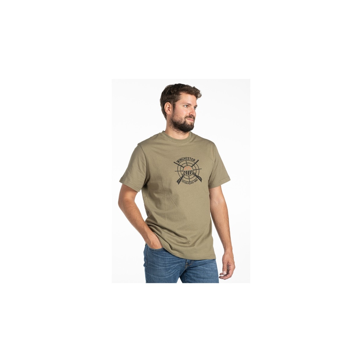 WINCHESTER T SHIRT PARLIN KHAKI