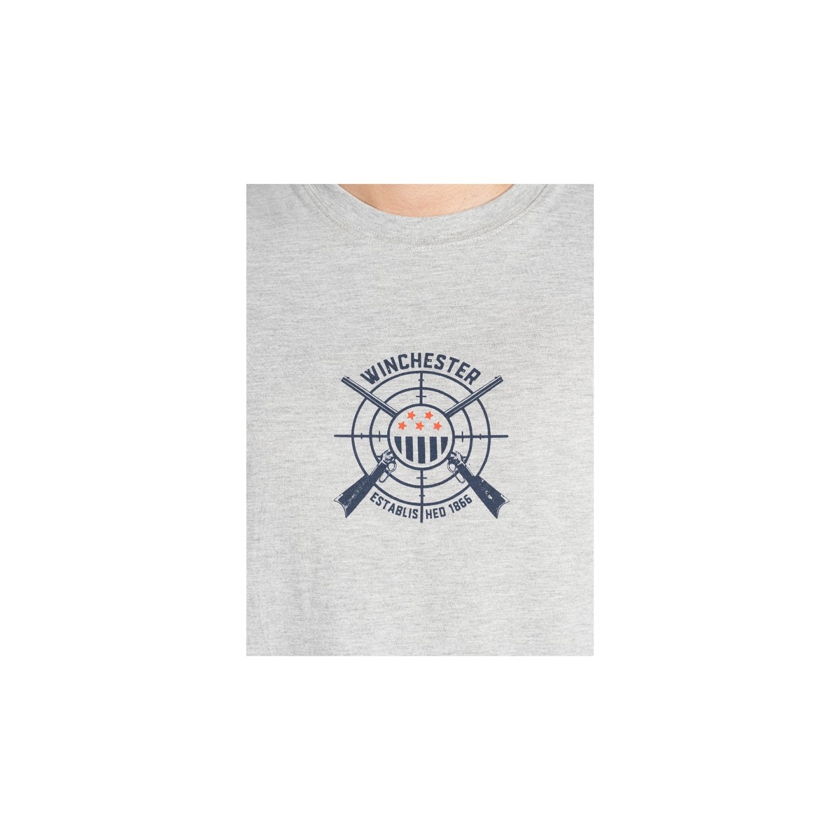 WINCHESTER T SHIRT PARLIN MELANGED GREY