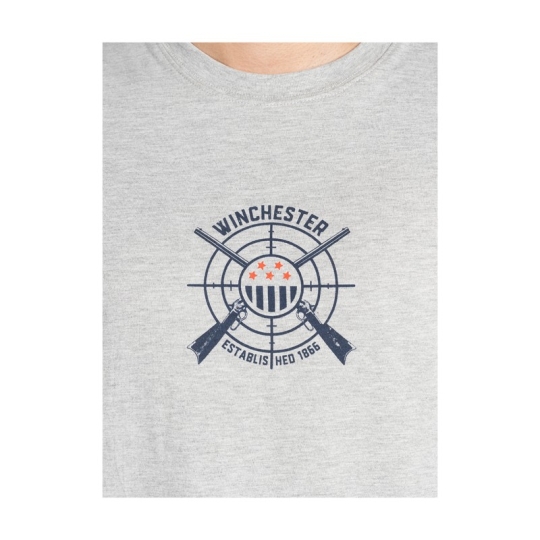 WINCHESTER T SHIRT PARLIN MELANGED GREY