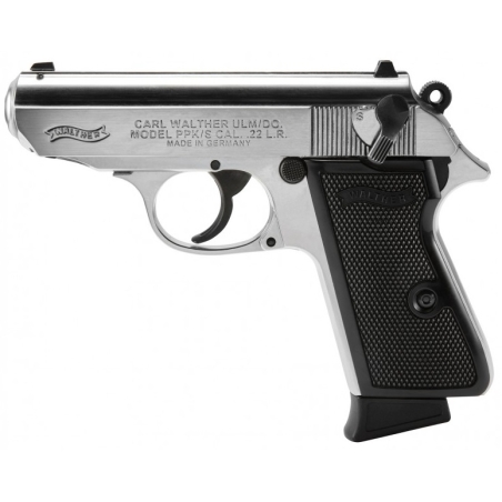 WALTHER PPKS CAL 22LR -  NICKEL