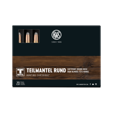 RWS CAL .9,3X74, TEILMANTEL RUND - 11GRAMMES