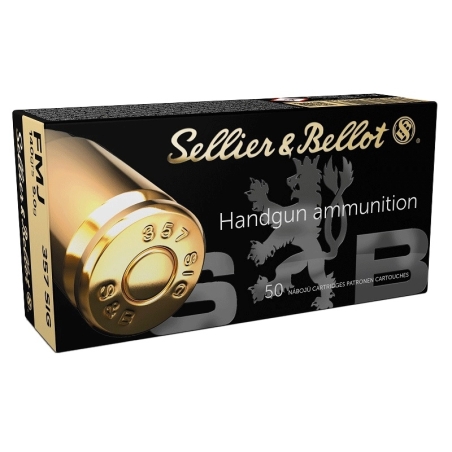 SELLIER BELLOT .357 MAG FMJ 158GR X50