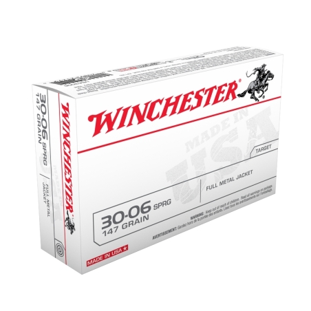 WINCHESTER 30-06 FMJ 147GR X20