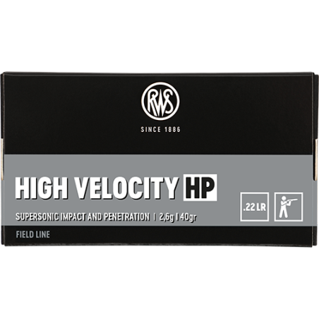 RWS CAL. 22LR HIGH VELOCITY HP X50