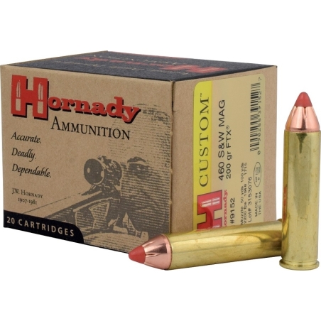 HORNADY .460 S&W 200GR X20