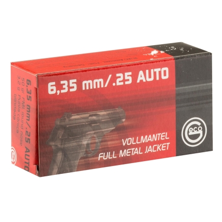 GECO 6.35 BROWNING FMJ 49GR X50