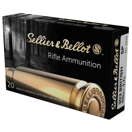 SELLIER BELLOT .303 BRIT FMJ 150GR X20