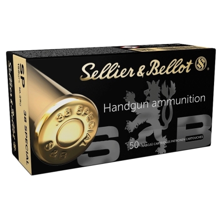 SELLIER BELLOT .38 SPL SOFT POINT 158GR X50