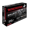 WINCHESTER CAL .243 WIN, BALLISTIC SILVERTIP - 6GRAMMES