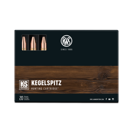 RWS CAL .9,3x74R, KEGELSPTIZ - 16GRAMMES