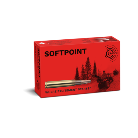 GECO CAL .8X57 JRS,  SOFTPOINT -12GRAMMES