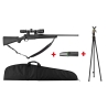 PACK MOSSBERG PATRIOT SYNTHÉTIQUE CAL .243WIN CANON 56 CM SPÉCIAL RENARDS