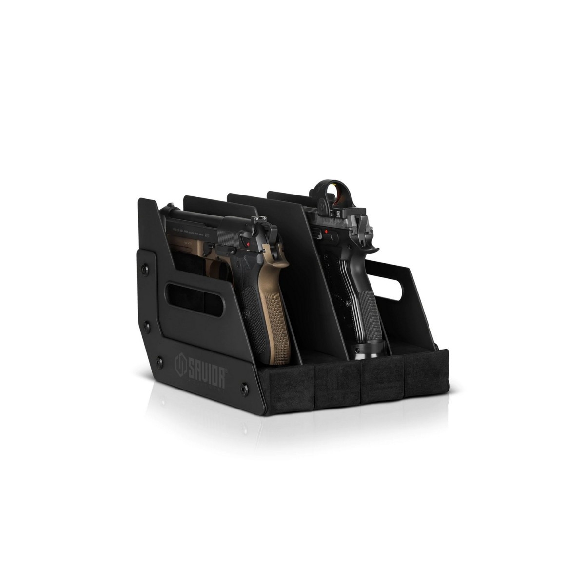 SAVIOR RACK 4 PISTOLETS NOIR