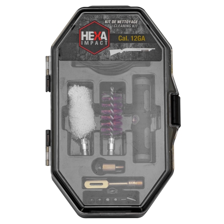 KIT DE NETTOYAGE HEXA IMPACT POUR ARMES CAL. 12